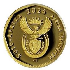 10 Cents Gold Afrikaans - Venda
