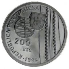 200 Escudos Death on the Sea, Silver
