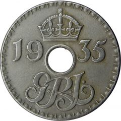 6 Pence - George V