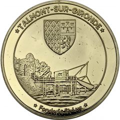 Jeton touristique - Fonderie Saint Luc - Talmont-sur-Gironde
