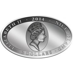 2 Dollars - Elizabeth II Housefly