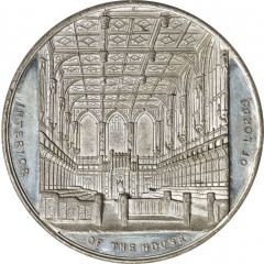 Medal - Victoria Parliament Interior, J. Davis