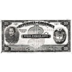 10 Pesos Oro