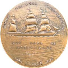 100th anniversary of the Nacional Ultramarino bank