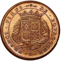 Jeton - Louis XIV - États de Bourgogne - Francs-fiefs de Bourgogne refrappe