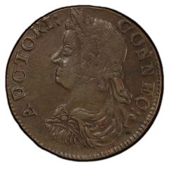 1/2 Penny - Copper `Draped Bust Left`