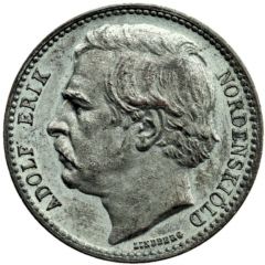 Medal - Adolf Erik Nordenskiöld - Polar Exploration
