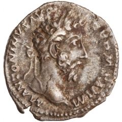 Denarius - Marcus Aurelius TR P XXX IMP VIII COS III, Roma and Victory