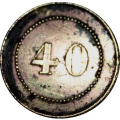 40 Centimes