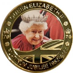 Medal - Queen Elizabeth II Platinum Jubilee 1952-2022