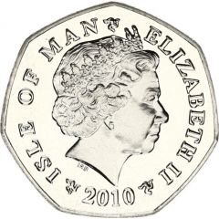 50 Pence - Elizabeth II Suzuki Tourist Trophy