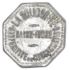 10 Centimes - La Solidarité - Coopérative de consommation Basse-Indre