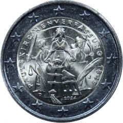 2 Euro Constitution of St. Paul`s Church