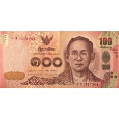 100 Baht - Rama IX Series 16