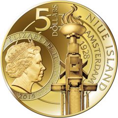 5 Dollars - Elizabeth II Paavo Nurmi