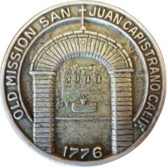 Medal - Mission San Juan Capistrano San Juan Capistrano, California