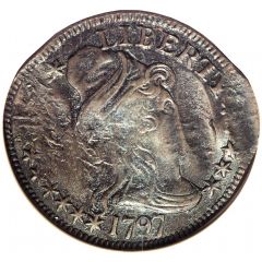 5 Dollars `1797 Half Eagle` Pattern
