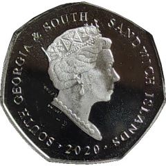 50 Pence - Elizabeth II Chinstrap Penguin