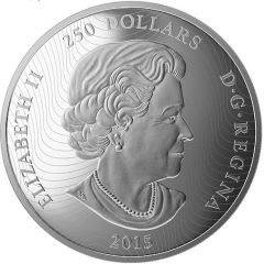 250 Dollars - Elizabeth II Maple Leaf Forever