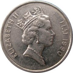 5 Cents - Elizabeth II 3rd portrait