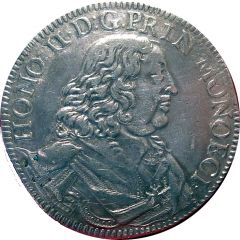Ecu - Honoré II 2e portrait
