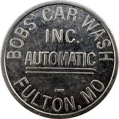 Token - Bobs` Car Wash Fulton, Missouri