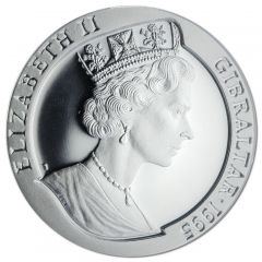 1 Crown - Elizabeth II Rock of Gibraltar, Silver Proof