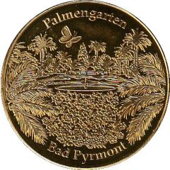 Token - National Tokens Deutsche Münzkollektion Bad Pyrmont - Palmengarten