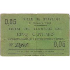 5 Centimes Stavelot