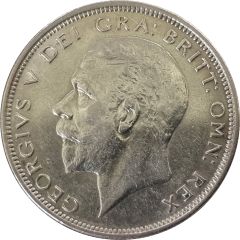 1/2 Crown - George V 3rd type, Modified Effigy