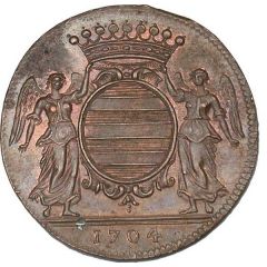 Jeton - Louis XIV - États de Bourgogne - Louis de Foudras, élu de la noblesse