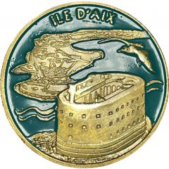 Jeton touristique - Souvenirs et patrimoine - Ile d`Aix