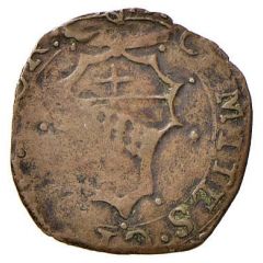 1 quattrino - anonyme des comtes Gilbert, Camille et Fabrice de Correggio