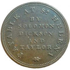 1/2 Penny Solomon, Dickson and Taylor