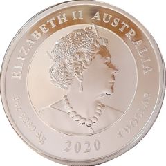1 Dollar - Elizabeth II 6th Portrait - Double Pixiu - Silver Bullion Coin
