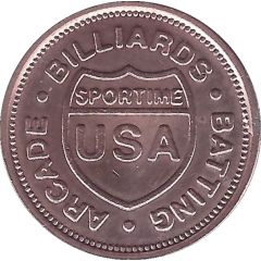 Token - Billiards Sportime Elmsford, New York