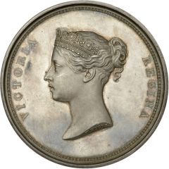 Medal - Victoria Visit to the Guildhall, silver