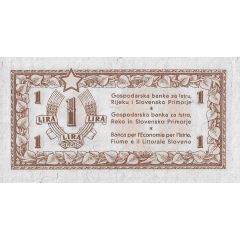 1 Lira Free Territory of Trieste - zone B
