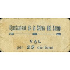 25 Céntimos La Selva del Camp
