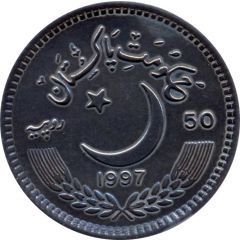 50 Rupees Independence, Large Pattern
