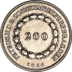 200 Réis - Pedro II