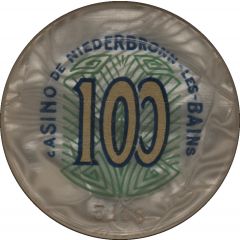 100 francs - Casino de Niederbronn-Les-Bains [67]