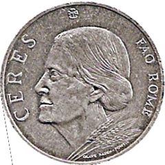 Token - Ceres FAO Rome Olave Baden-Powell