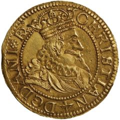 2 Gold Kronen - Christian IV