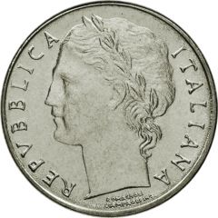 100 Lire small type