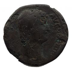 Dupondius or As - Hadrian FELICITAS P RS C, Felicitas
