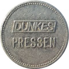 1 Glückspfennig Dunkes Pressen