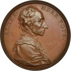 Medal - George II Alexander Pope