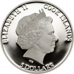 5 Dollars - Elizabeth II Crimson Rosella