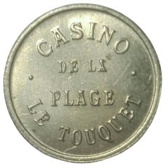 Jeton - Casino de la plage - Le Touquet 62